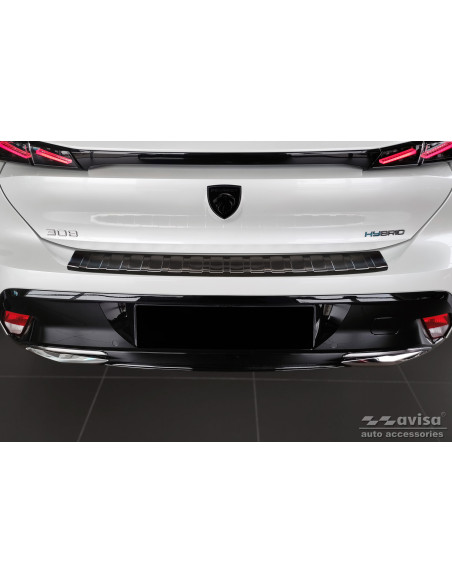 AVISA Rear bumper protector (hatchback) Peugeot 308 III (P5) (2021-…) 