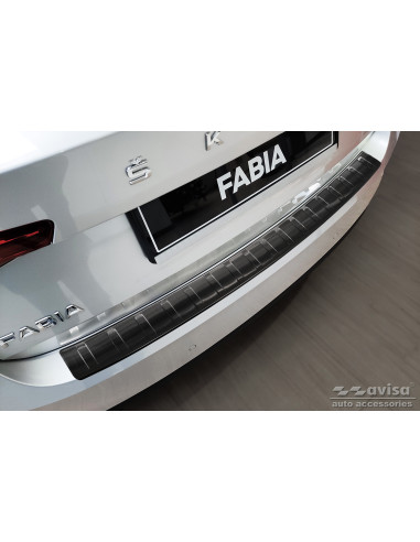 AVISA Защита заднего бампера (хэтчбек) Skoda Fabia IV (2021-…)