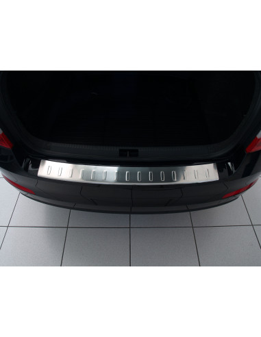 AVISA Rear bumper protector (liftback) Skoda Octavia III (A7) (2013-2020) 