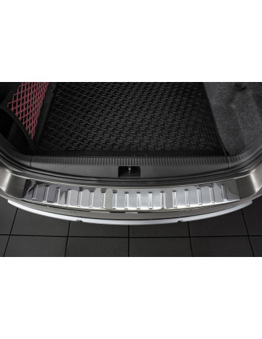AVISA Rear bumper protector Skoda Octavia Scout RS III (2014-2020) 