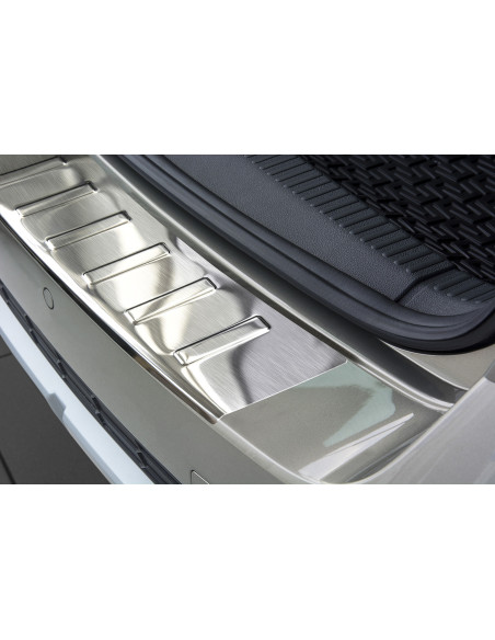 AVISA Rear bumper protector Skoda Octavia Scout RS III (2014-2020) 