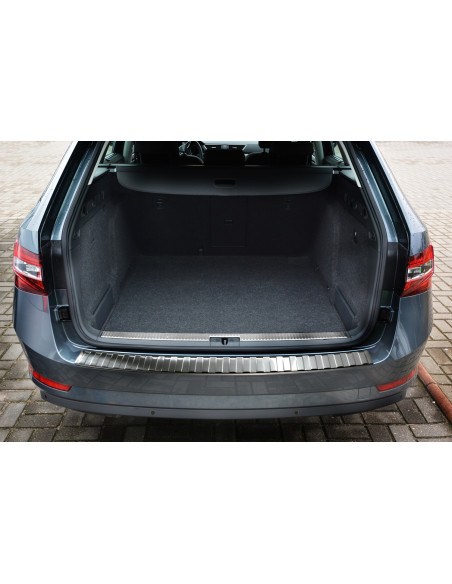 AVISA Защита заднего бампера (универсал) Skoda Superb III (B8) (2015-…) 