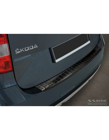 AVISA Защита заднего бампера (4x4) Skoda Yeti I (5L) (2013-2018) 