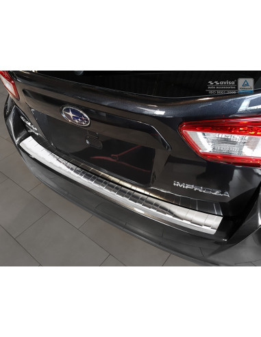 AVISA Rear bumper protector Subaru Impreza V (2016-…) 