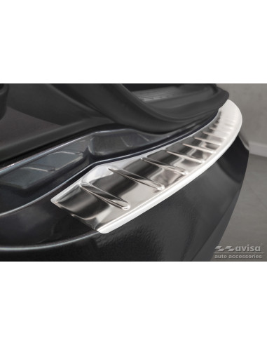 AVISA Rear bumper protector (liftback) Tesla Model S I (2012-…) 