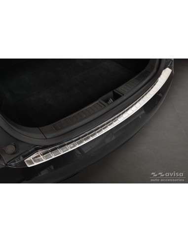 AVISA Защита заднего бампера (liftback) Tesla Model S I (2012-…) 