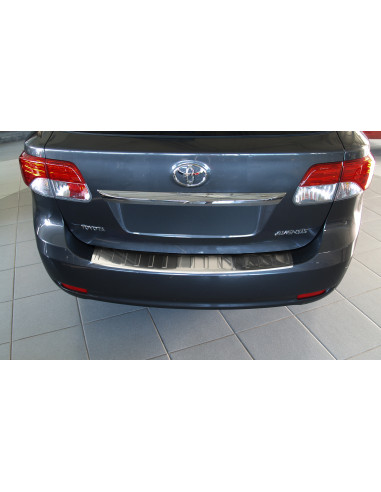 AVISA Защита заднего бампера (универсал) Toyota Avensis III (T270) (2008-2015) 