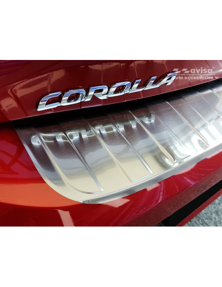 AVISA Защита заднего бампера (хэтчбек) Toyota Corolla XII (E210) (2018-…) 