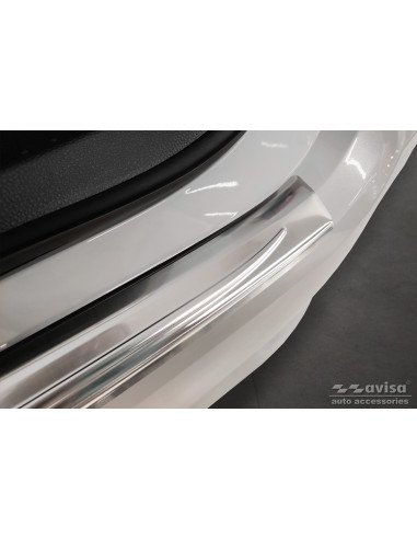 AVISA Rear bumper protector (sedan) Toyota Corolla GR sport XII(E210) (2018-…) 