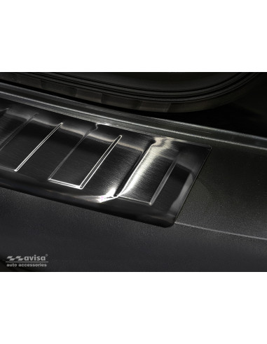 AVISA Rear bumper protector Volkswagen Caddy III (2K) (2003-2020) 