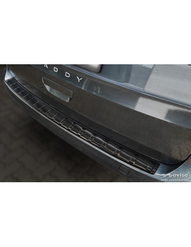 AVISA Rear bumper protector Volkswagen Caddy IV (SB) (2020-…) 