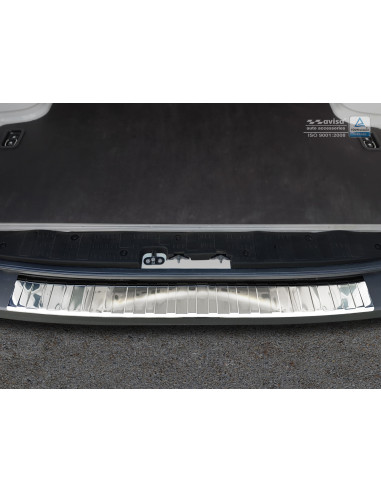 AVISA Rear bumper protector Volkswagen Crafter II (2017-…) 