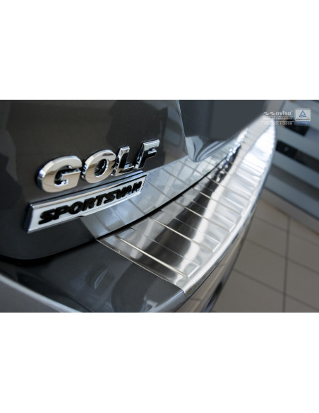 AVISA Защита заднего бампера Volkswagen Golf Sportsvan I (2014-2020) 