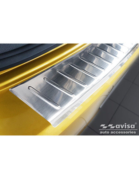 AVISA Защита заднего бампера (хэтчбек) Volkswagen Golf VII (2012-2020) 