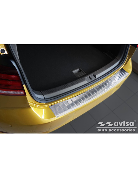 AVISA Защита заднего бампера (хэтчбек) Volkswagen Golf VII (2012-2020) 