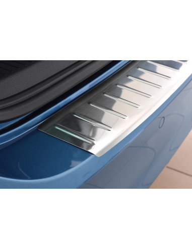 AVISA Защита заднего бампера (универсал) Volkswagen Golf VII (2012-2016) 