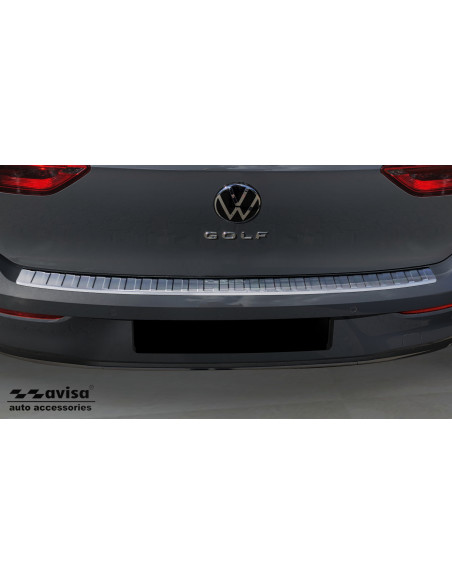 AVISA Защита заднего бампера (хэтчбек) Volkswagen Golf VIII (2020-…) 