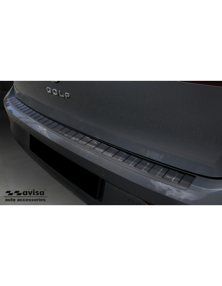 AVISA Rear bumper protector (hatchback) Volkswagen Golf VIII (2020-…) 