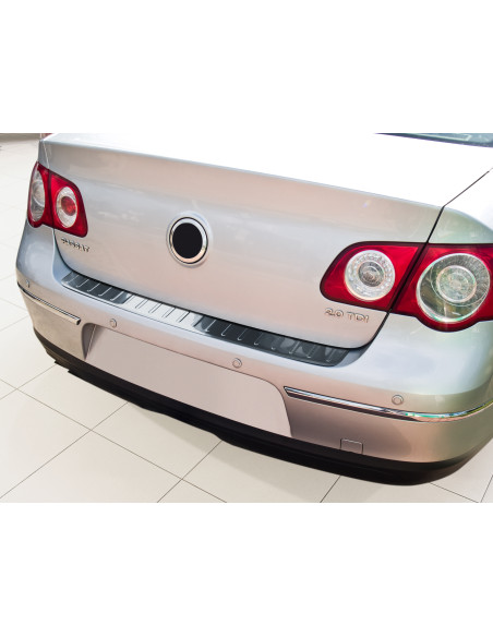 AVISA Rear bumper protector (sedan) Volkswagen Passat VI (B6) (2005-2010) 