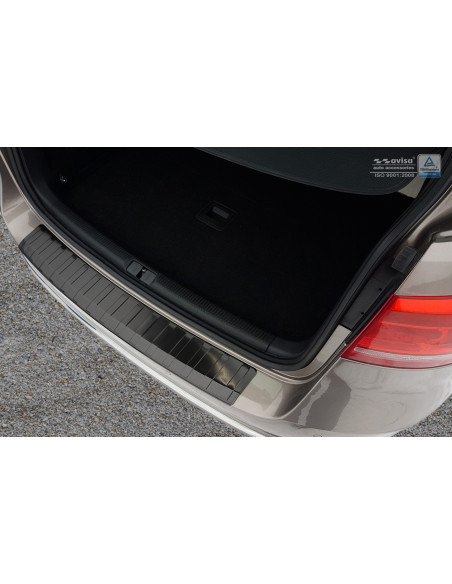 AVISA Rear bumper protector (station wagon) Volkswagen Passat VII (B7) (2011-2015) 