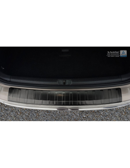 AVISA Rear bumper protector (station wagon) Volkswagen Passat VII (B7) (2011-2015) 