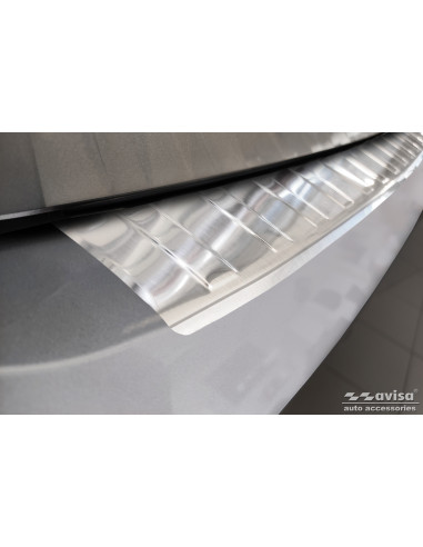 AVISA Rear bumper protector (sedan) Volkswagen Passat VIII (B8) (2014-…) 