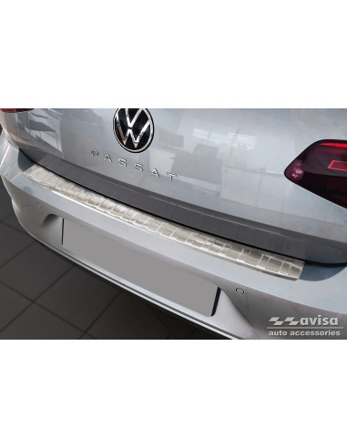 AVISA Защита заднего бампера (седан) Volkswagen Passat VIII (B8) (2014-…) 
