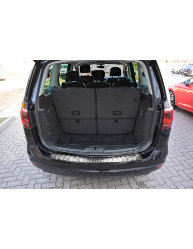 AVISA Rear bumper protector Volkswagen Sharan II (2010-…) 