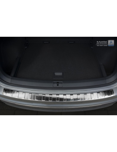 AVISA Rear bumper protector Volkswagen Tiguan Allspace II (AD/BW) (2016-…) 