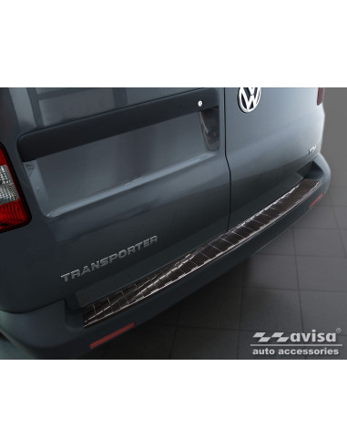 AVISA Защита заднего бампера Volkswagen T5 Long V (2003-2015) 