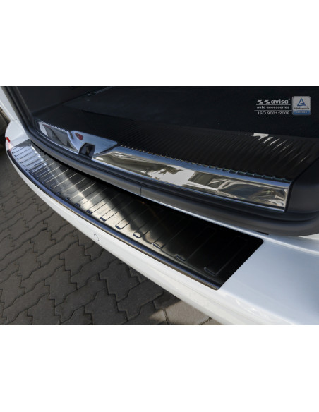 AVISA Rear bumper protector (fits to the version with one rear door) Volkswagen T6/T6.1 VI (2015-…) 
