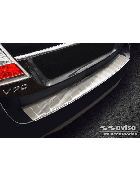 AVISA Защита заднего бампера Volvo V70 III (2014-2016) 