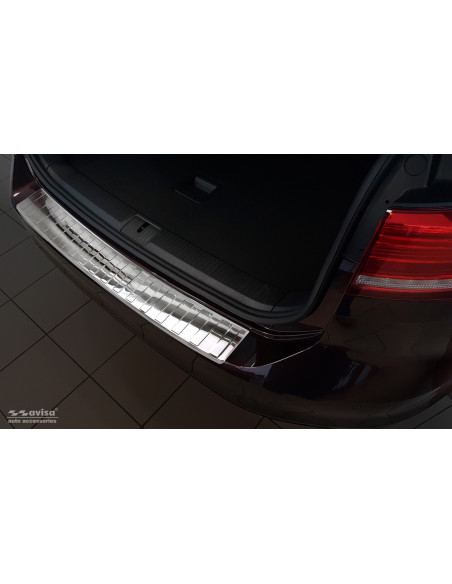 AVISA Защита заднего бампера (station wagon) Volkswagen Passat VIII (B8) (2014-…) 