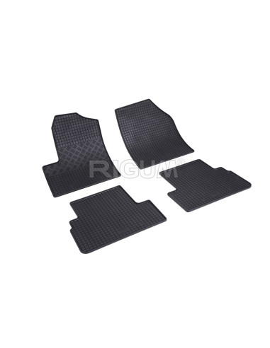 RIGUM Floor rubber mats (5 seats) Ford Transit Connect I (2002-2013) 
