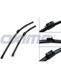 OXIMO Eesmised klaasipuhastid Mercedes-Benz C-Class IV (W205/S205/C205) (2014-2021) 