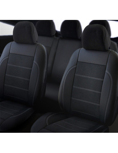 PITON Универсальные чехлы (1+1) Leather & alcantara van 