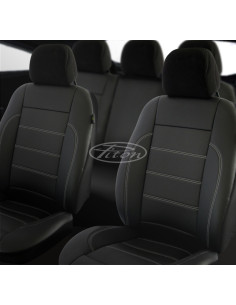 PITON Universal seat covers (1+2) Leather king van  2