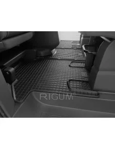 RIGUM Floor rubber mats (2nd row) Volkswagen T7 Multivan VII (2021-...)  2