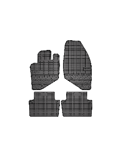 Floor rubber mats Volvo S80 I (1998-2006)
