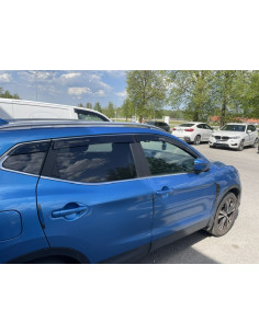 1PLUSS Дефлекторы окон с хромом /4шт/ Subaru Outback VII (BU) (2026-...) 2