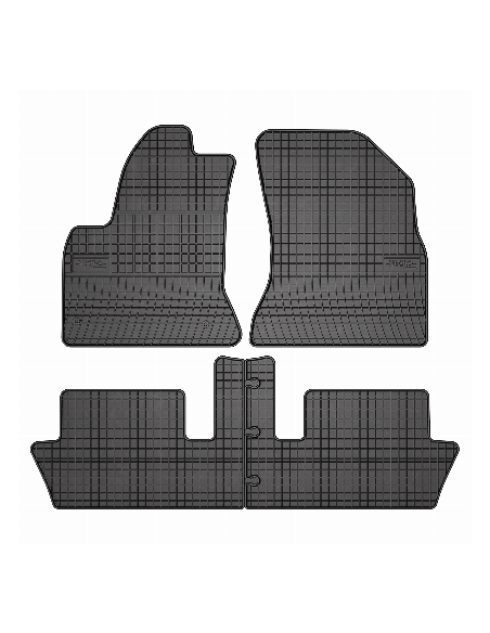RIGUM Floor rubber mats (5 seats) Citroen C4 Picasso I (2006-2013)