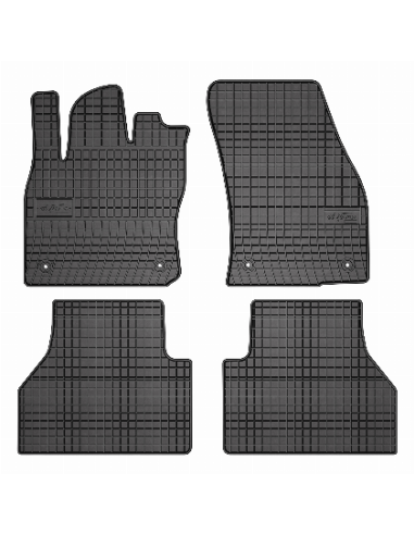 Floor rubber mats (5 seats) Ford Tourneo Connect III (2021-…)