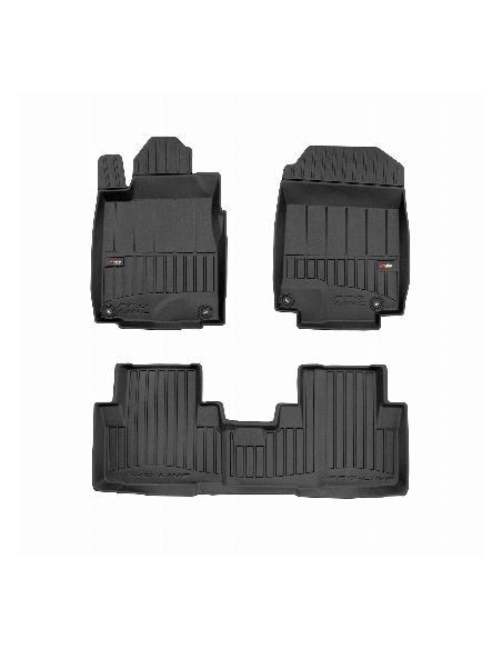3D Floor TPE mats (through the tunnel) Honda CR-V IV (2011-2018)