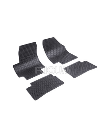 RIGUM Floor rubber mats Hyundai Accent III (MC) (2006-2011) 