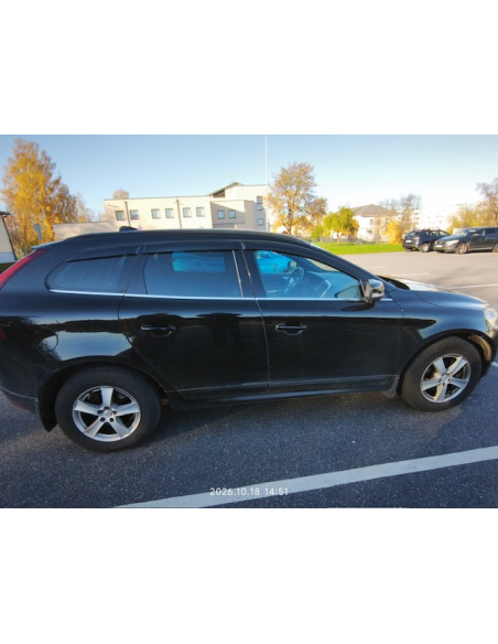 1PLUSS Дефлекторы окон (3 части) Volvo XC60 I (2008-2017)