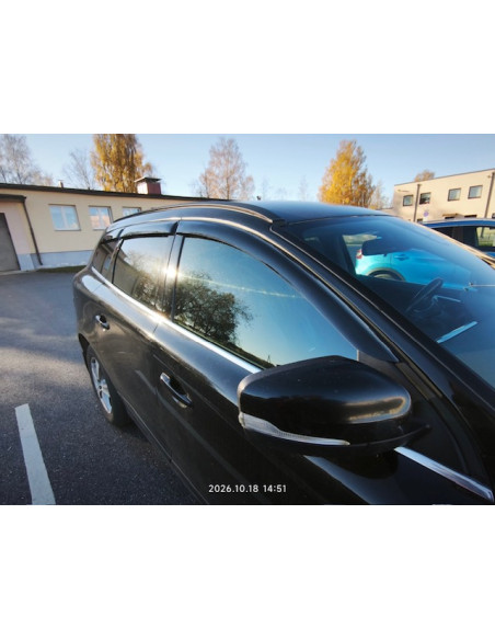 1PLUSS Дефлекторы окон (3 части) Volvo XC60 I (2008-2017)