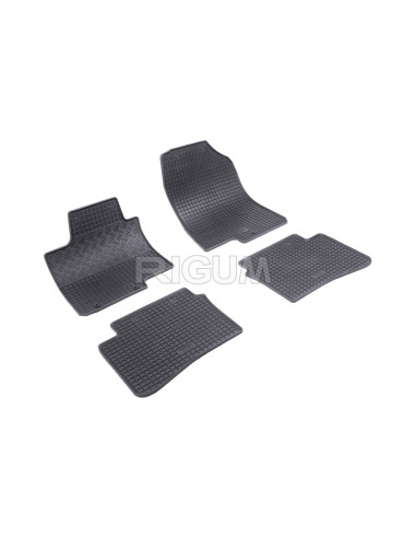 RIGUM Floor rubber mats Hyundai Bayon I (BC3 CUV) (2021-...) 