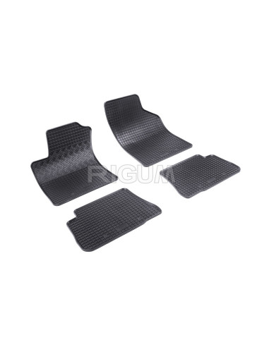 RIGUM Салонные резиновые коврики Hyundai i10 III AC3/AI3) (2019-...) 