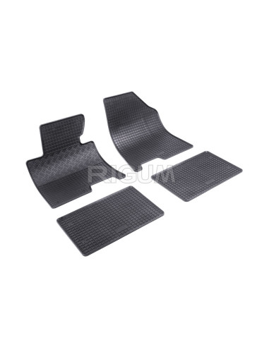 RIGUM Floor rubber mats Carens III (5 seats) (2013-...) - 901368
