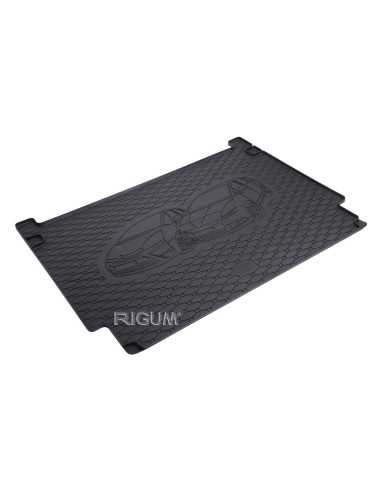 RIGUM Trunk rubber mat (dual zone air conditioning) Volkswagen Touareg I (7L) (2002-2010) 